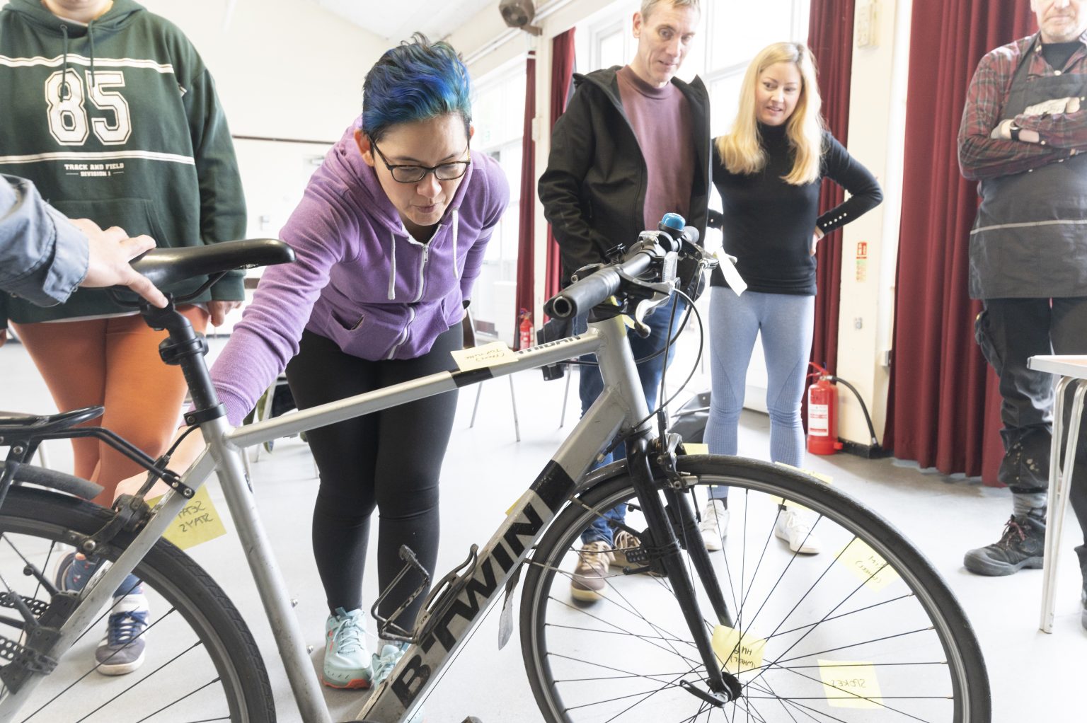 Cycle maintenance classes Islington Bikeability and cycle skills